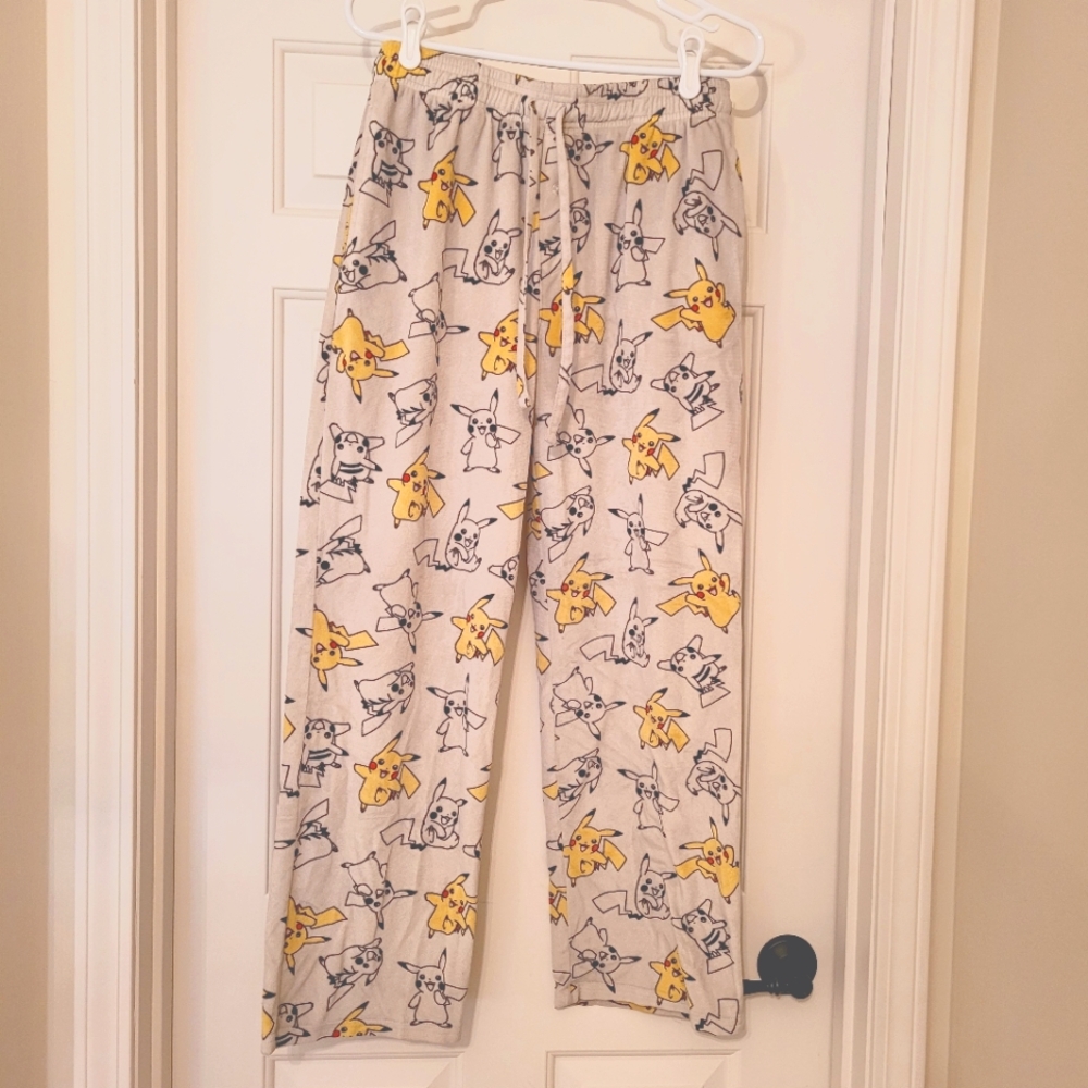 Men's Pikachu Pokemon Pajama Pants S